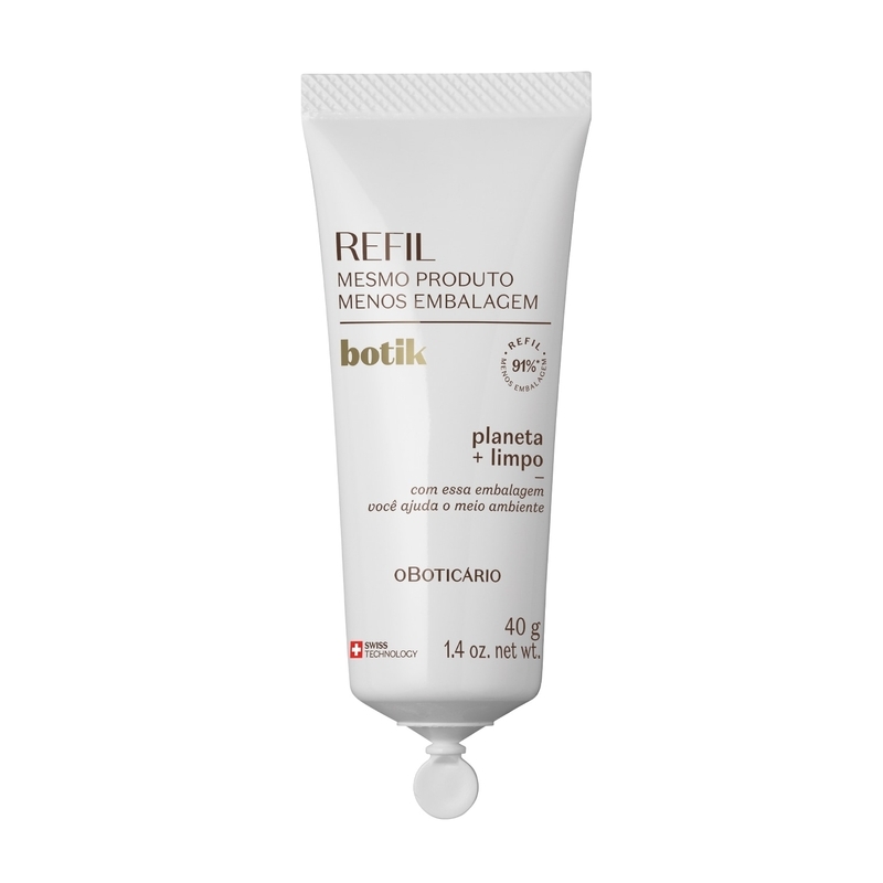 Refil Creme Facial Firmador Ácido Hialurônico Botik 40G