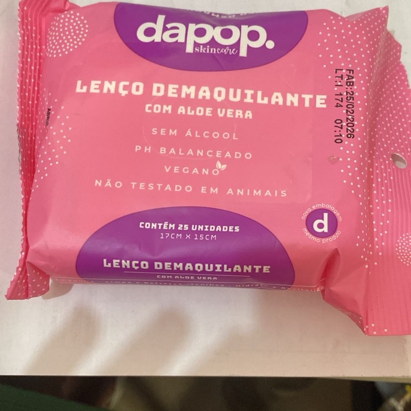 LENÇOL DEMAQ ALOE VERA