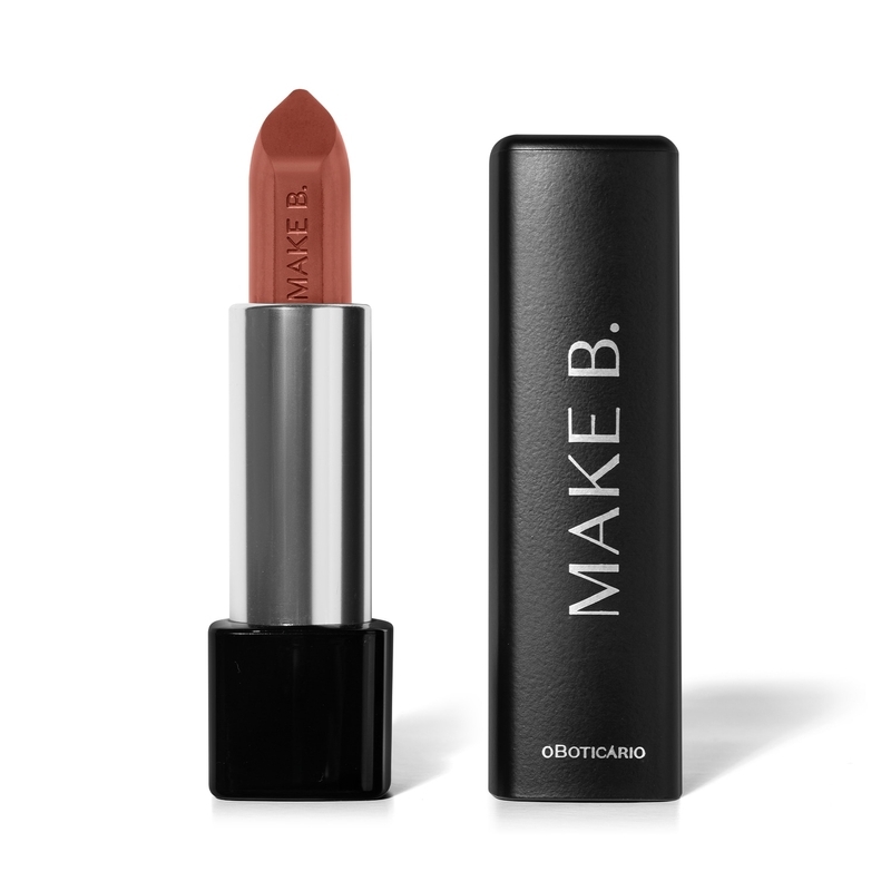 Batom Marron Nude Whisper Beige Make B. Easy Mate 3,9g - Oferta Válida Apenas No Pix