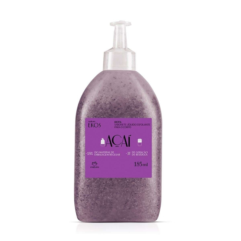 EKOS RF SAB LIQ MAOS ESFOL ACAI ES 185ML - 185 ml