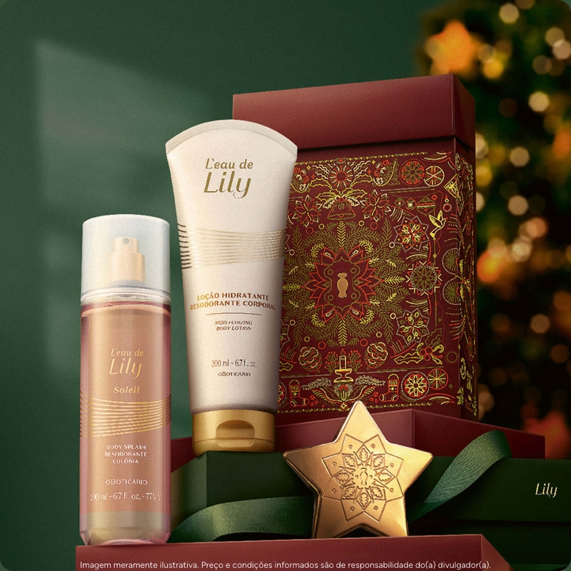 Kit Presente L'Eau De Lily Soleil - foto 5
