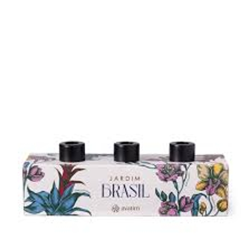 Kit Mini Difusores Jardim Brasil