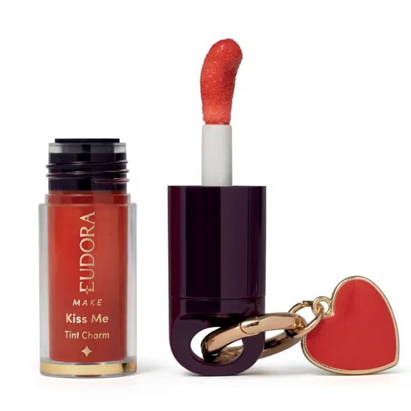 Lip Oil Tint Charm Red Eudora Make Kiss Me 2ml