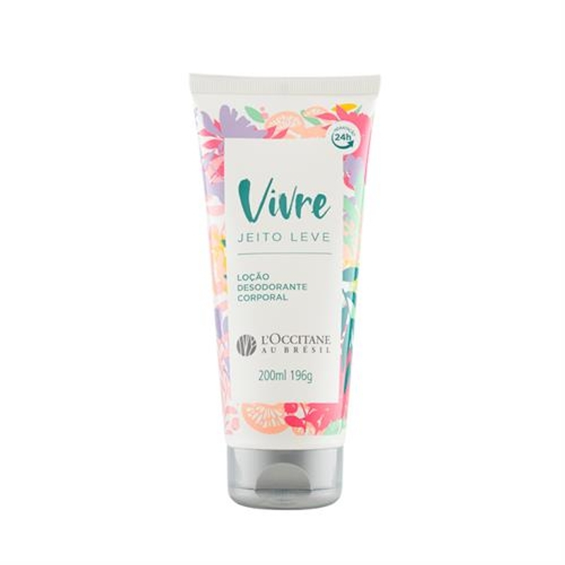 Loção Desodorante Corporal Vivre Jeito Leve 200ml