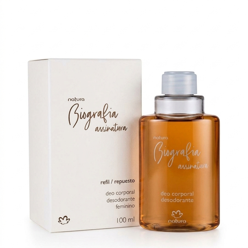 Deo Corporal Biografia assinatura Feminino Refil - 100ml