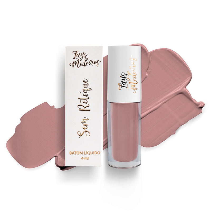 Batom Líquido Matte Sem Retoque Cor: Hilda 4ml - Lays Medeiros