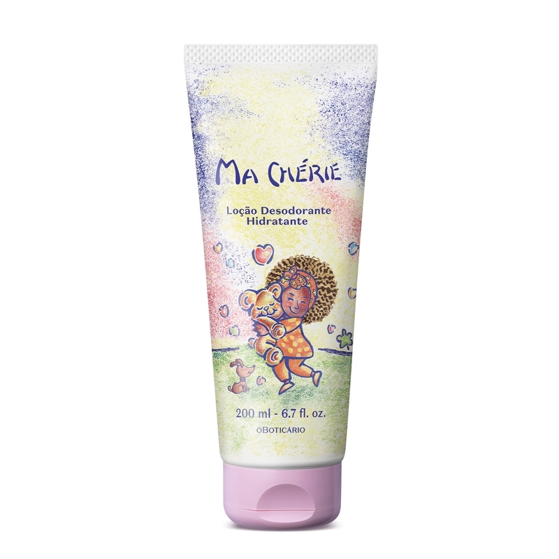 Loção Desodorante Hidratante Ma Chérie 200Ml