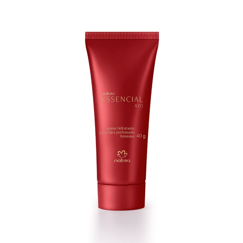 Creme hidratante para as mãos perfumado feminino essencial ato - 40 g