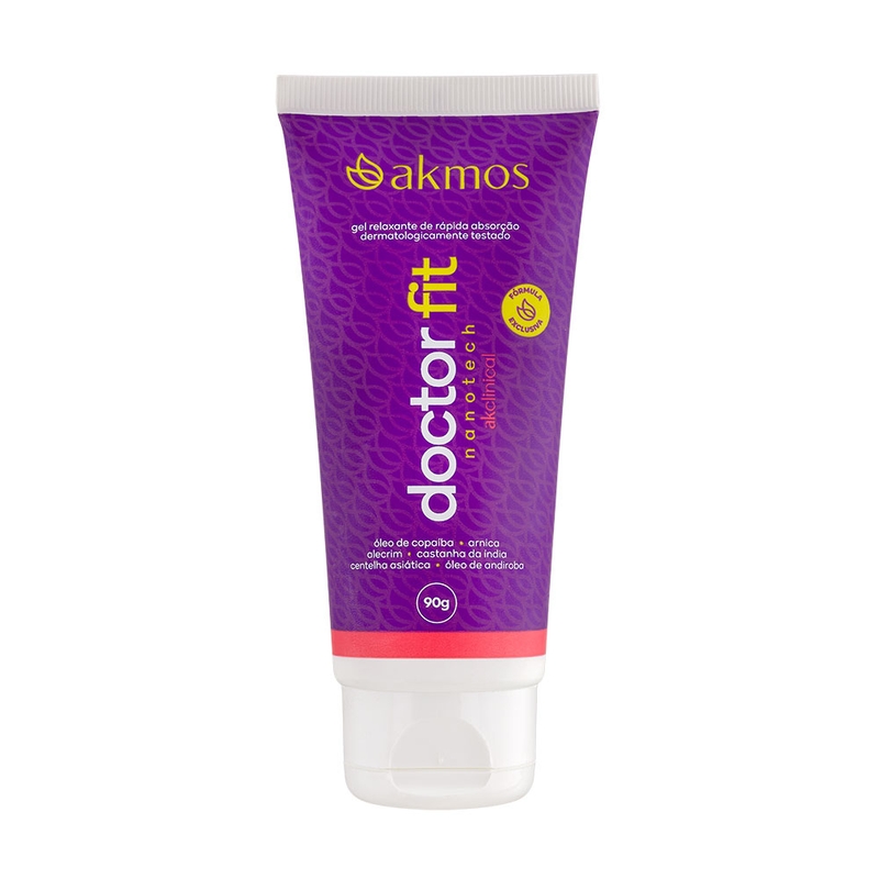 Gel Para Massagem Doctor Fit Nano 90g