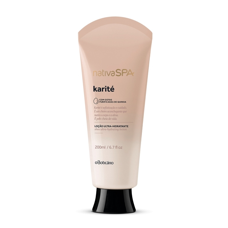 Loção Ultra-Hidratante Desodorante Corporal Nativa Spa Karité 200Ml