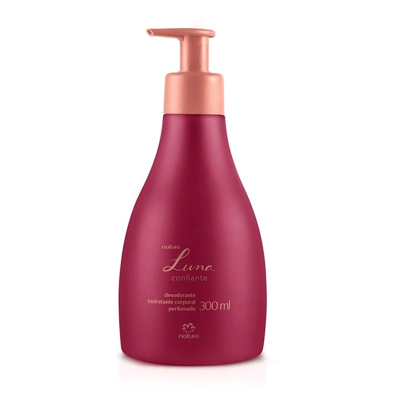 Desodorante hidratante corporal perfumado luna confiante - 300 ml