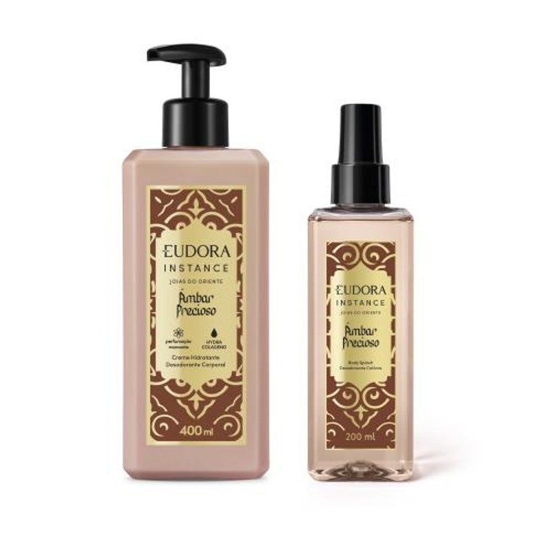 Combo Instance Ambar Precioso Hidratante + Body Splash