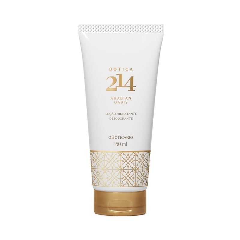 Loção Hidratante Desodorante Corporal Botica 214 Arabian Oasis 150Ml