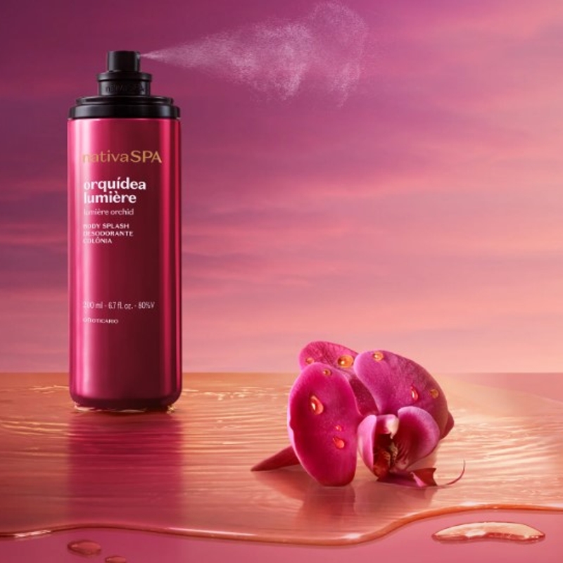 Splash Nativa Spa Orquídea Lumière 200ml - foto 3