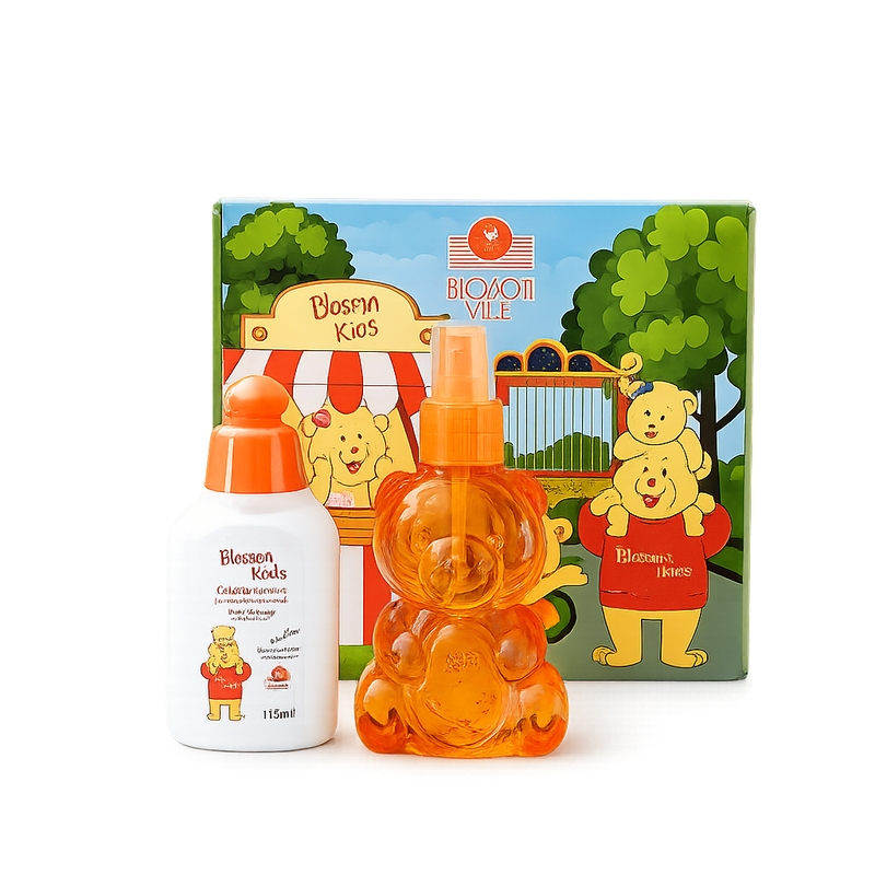 Kit Blosson Ville kids infantil Laranjinha