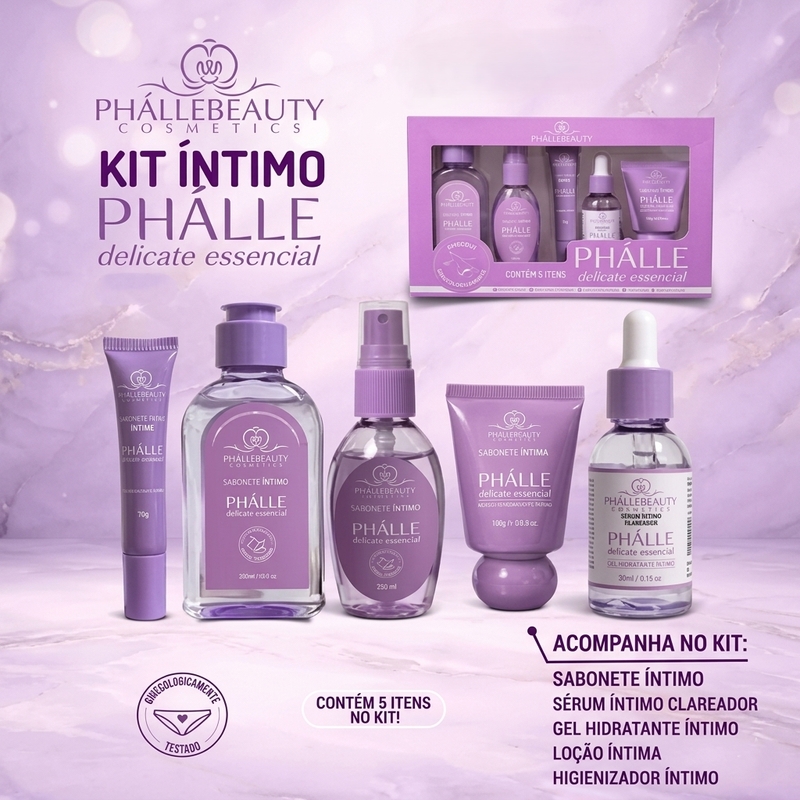 Kit Intimo delicate essencial - 5 itens - foto 3