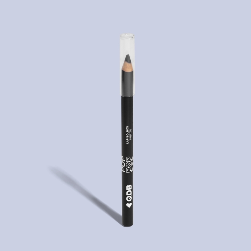 Lápis Preto Pretito Para Olhos Pop 1,1G