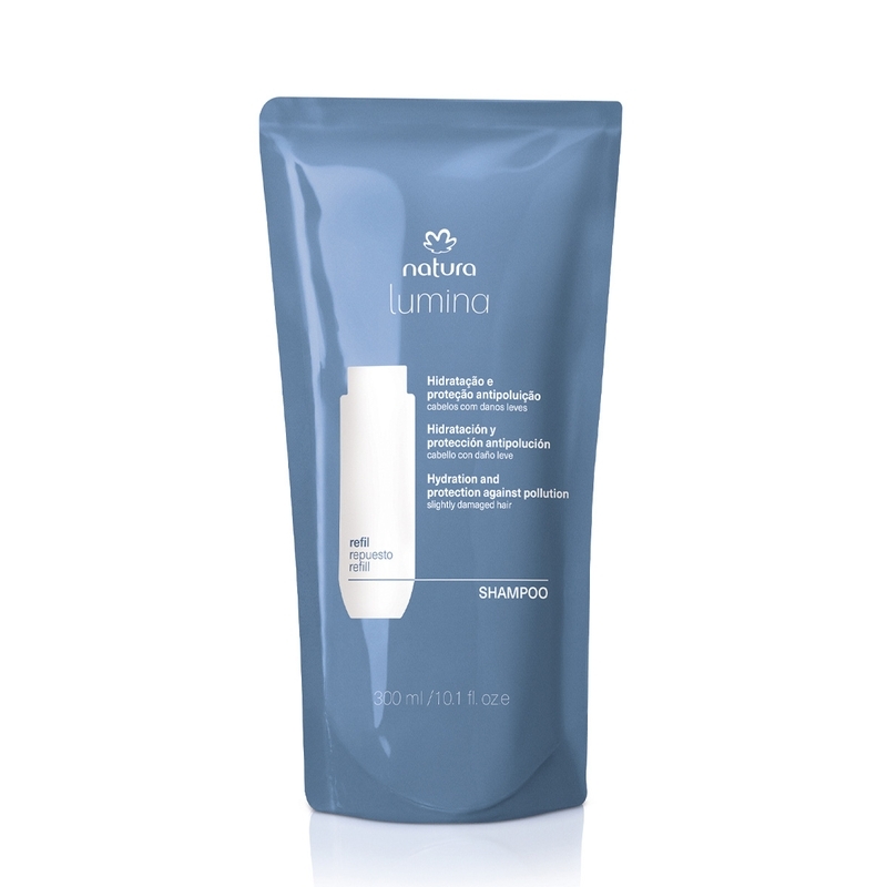 Refil shampoo purificante - cabelos com danos leves - 300 ml