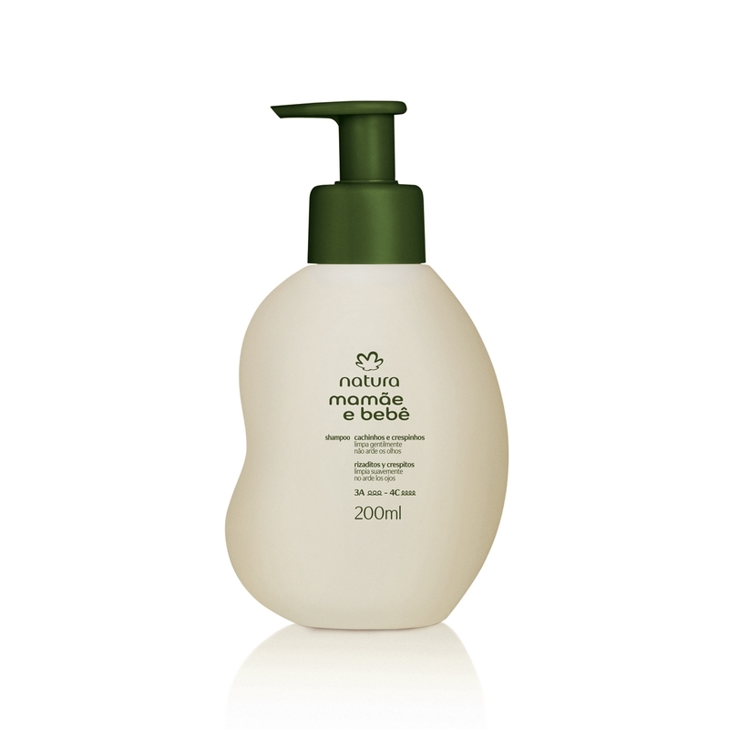 Shampoo Infantil 0 a 4 anos Mamãe e Bebê 200ml