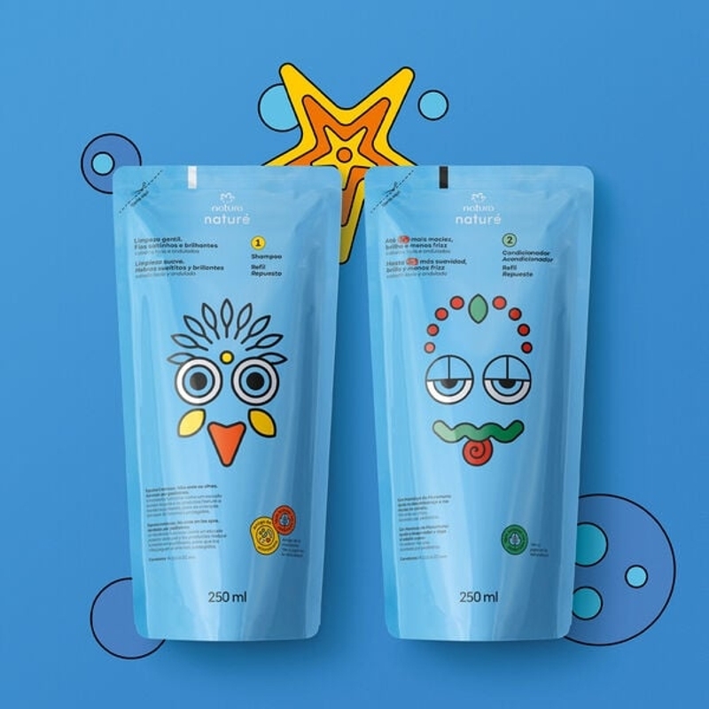 Shampoo+Condicionador Cabelo Liso 250ml cada