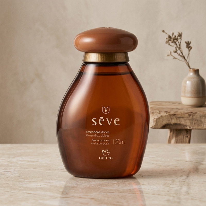 Óleo Corporal Natura Sève Amêndoas Doces 100ml Original Hidratante Perfumado - foto 5