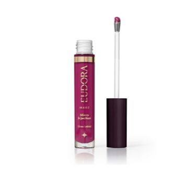 Gloss Labial Micro Injection Eudora - cor Fuccia