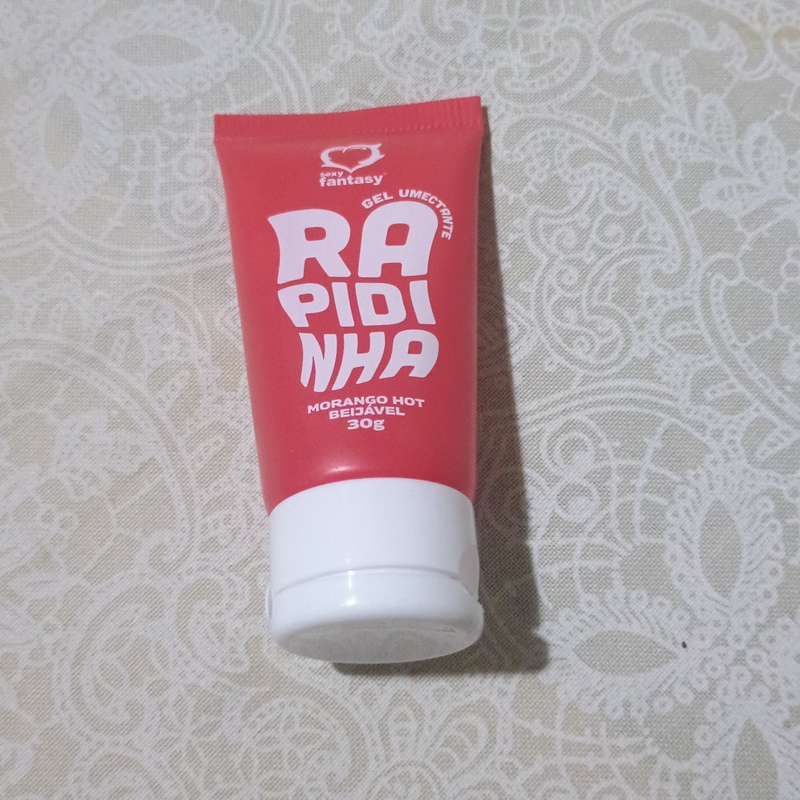 Gel Umectante Rapidinha Morango Hot Beijavel 30g