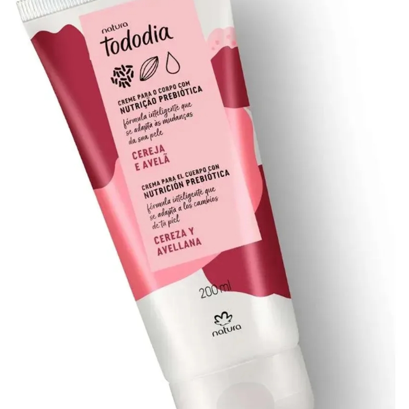 Creme Desodorante Nutritivo Para o Corpo Tododia Romã e Flor de Amora