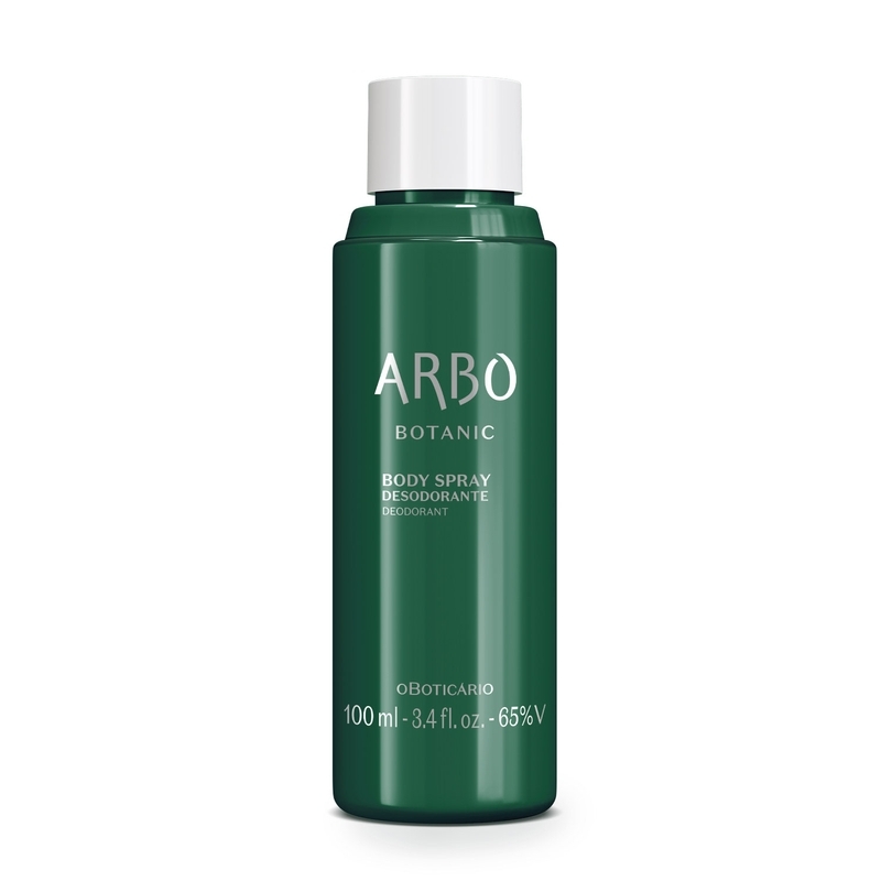 Refil Body Spray Desodorante Arbo Botanic 100Ml