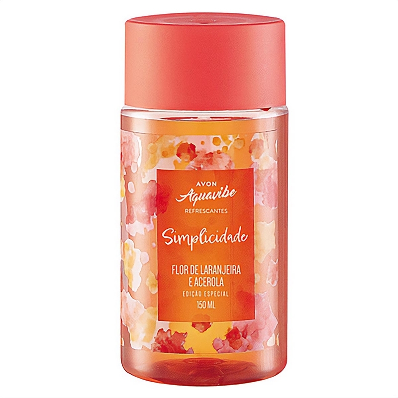 Aquavibe Refrescantes Body Splash Flor de Laranjeira e acerola 150ml