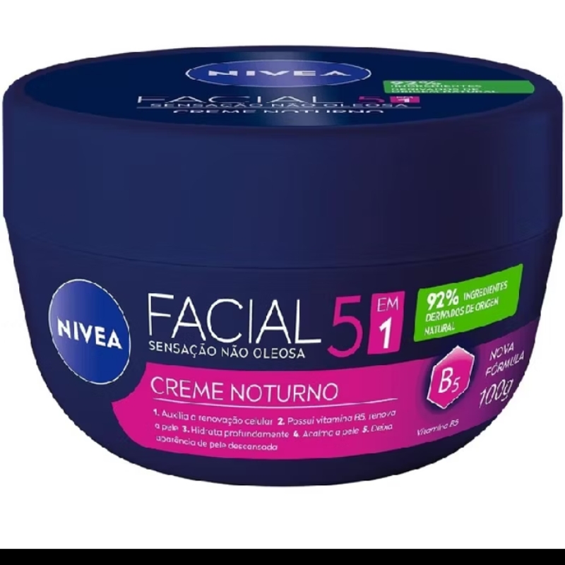 Nívea Creme Noturno 5 Em 1