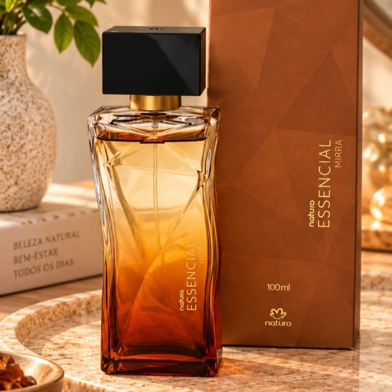 Deo parfum essencial mirra feminino - 100 ml