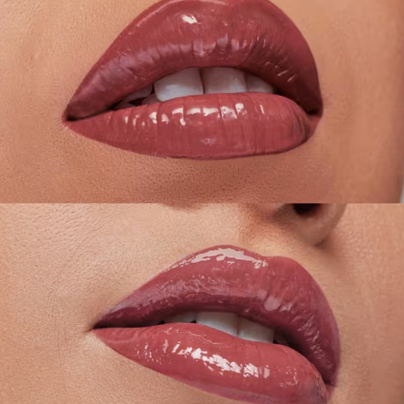 Batom Duo Malva Essencial Glam Micro Plump 1,8g - foto 2