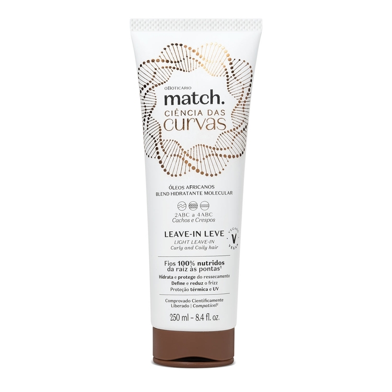 Leave-In Leve Match Ciência Das Curvas 250Ml