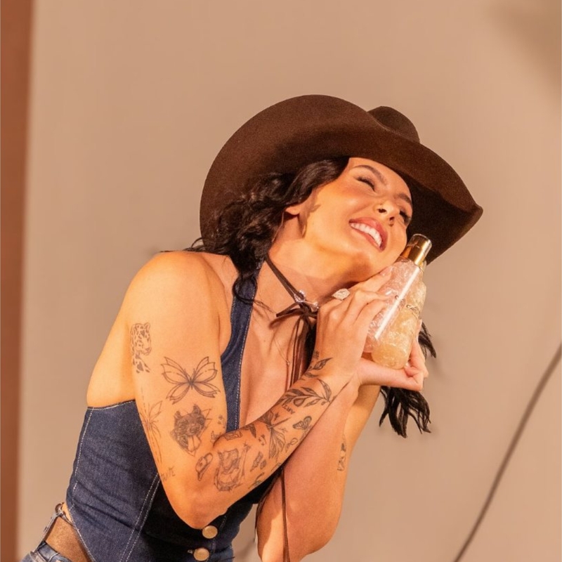 Ana Castela Vai Te Viciar Desodorante Colônia Splash, 200 ml - foto 3
