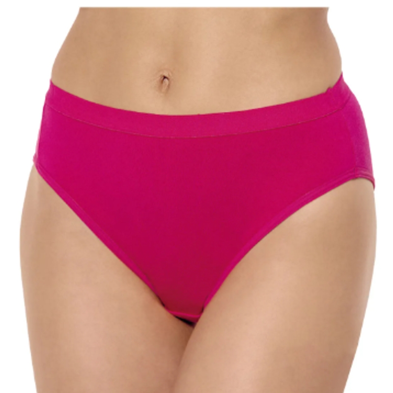 DeMillus Calcinha Calça Cavada Lithos Cotton EG - Framboesa