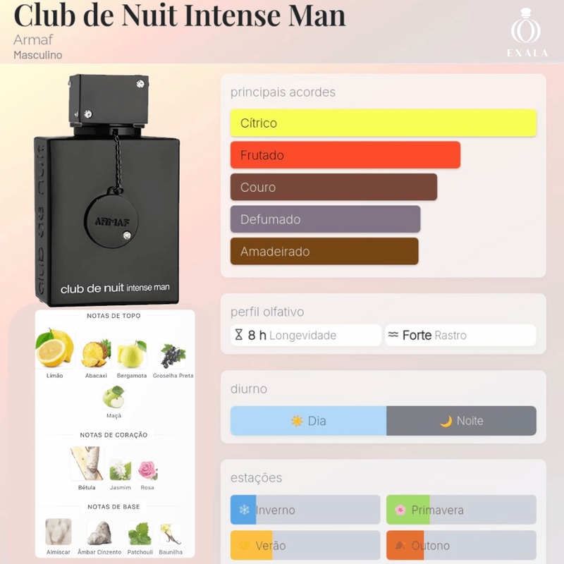 Club de nuit intense man Eau de Toileite - 100ml - foto 2