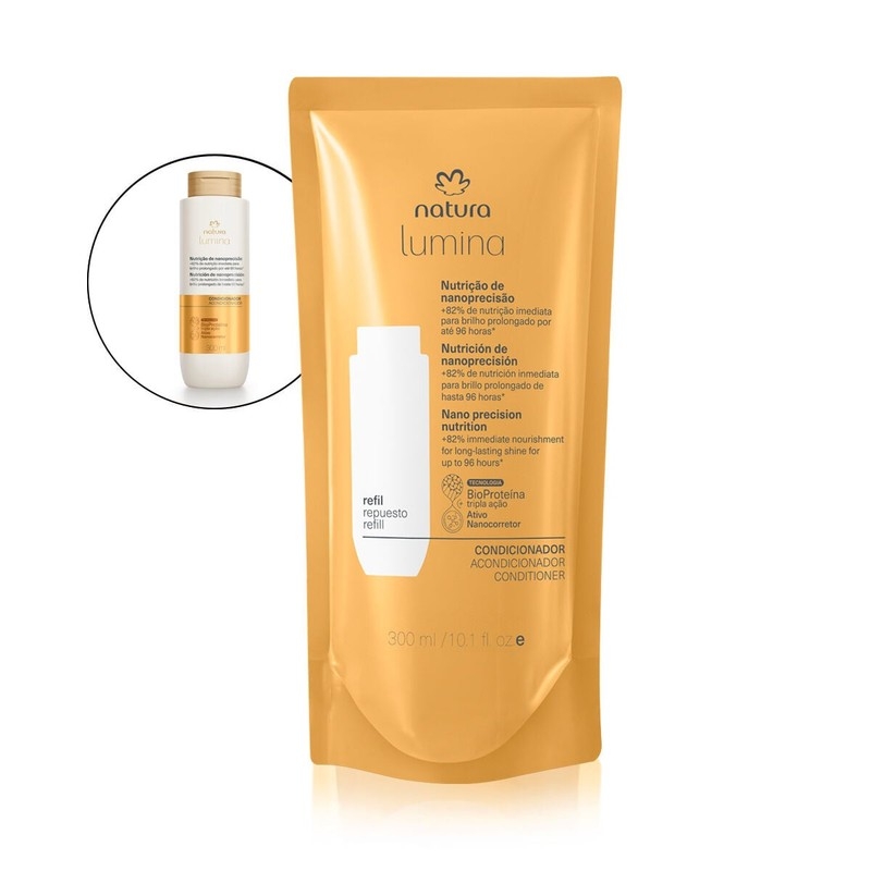 Refil Condicionador Lumina Nutrição de Nanoprecisão 300ml