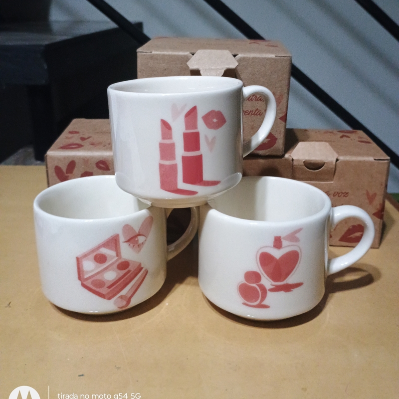 Trio De Xícaras Avon