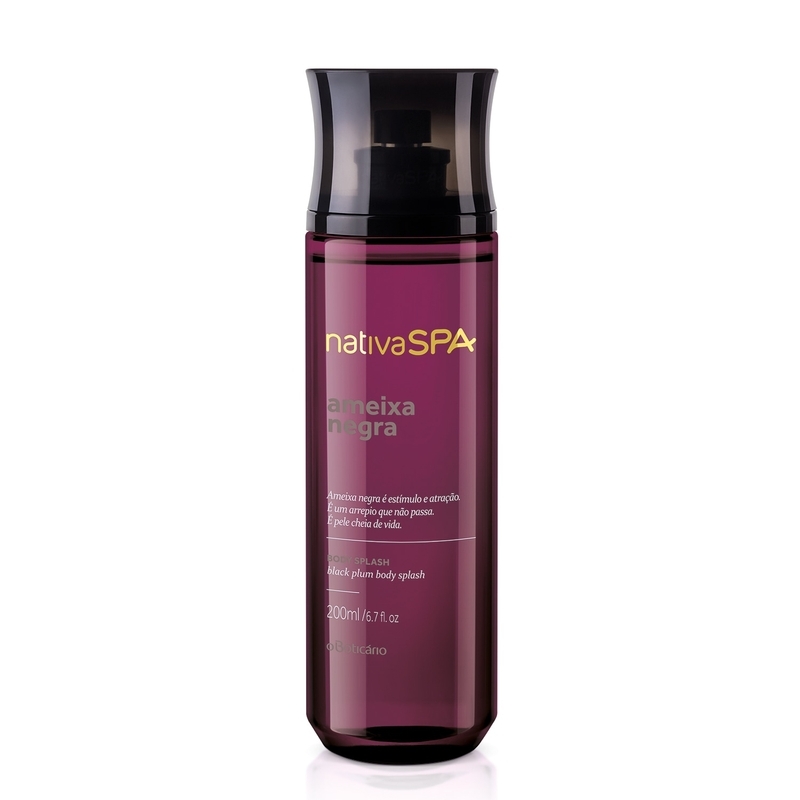 Body Splash Nativa Spa Ameixa Negra 200Ml