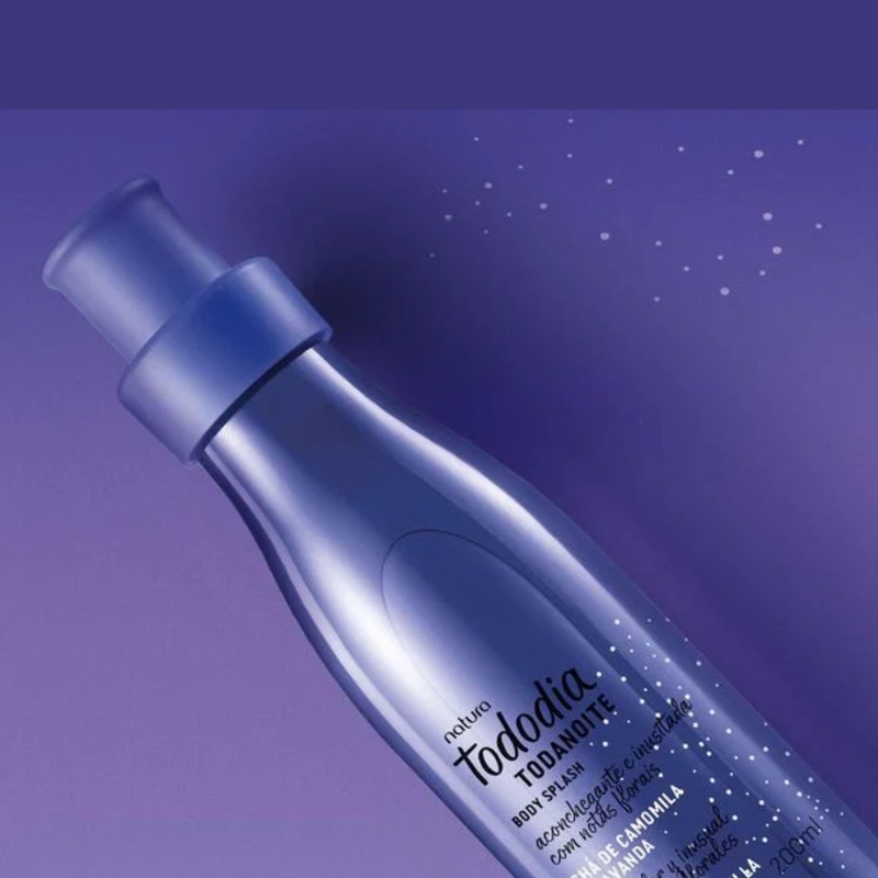 Body Splash Chá de Camomila e Lavanda Tododia Todanoite 200ml - foto 3