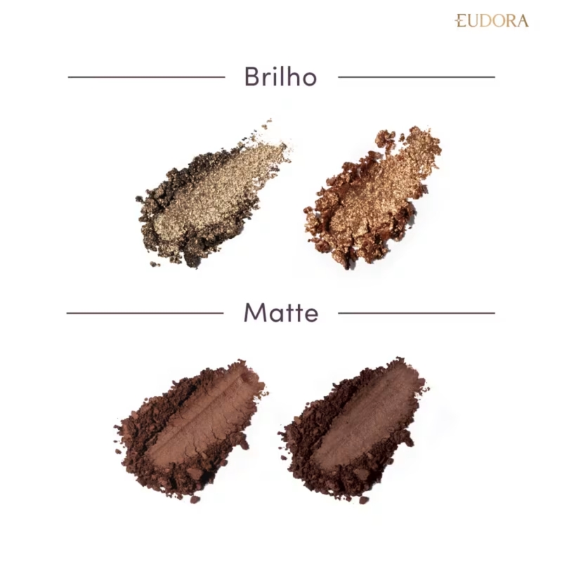 Paleta de Sombras Quarteto Turbo Eudora Make 8g - foto 7