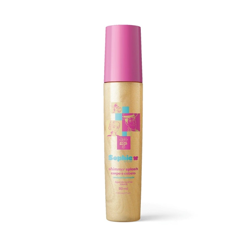 Shimmer Splash Corpo e Cabelo Sophie Toy Story 5 Amizade Iluminada 110ml