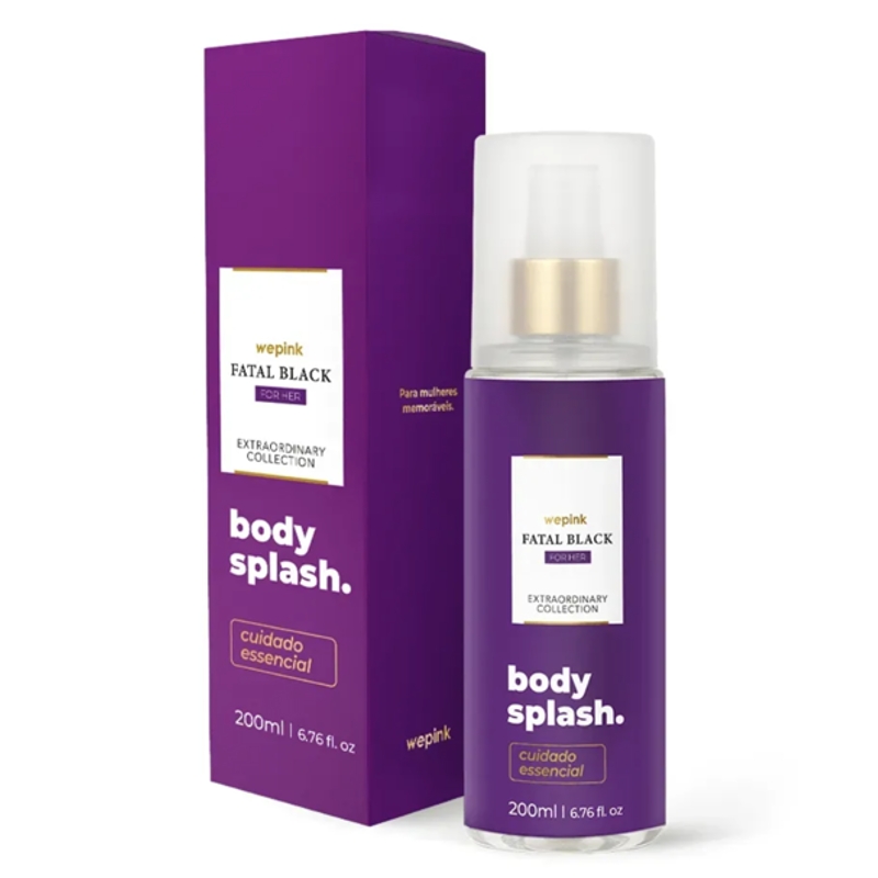 Body Splash Fatal Black For Her 200ml