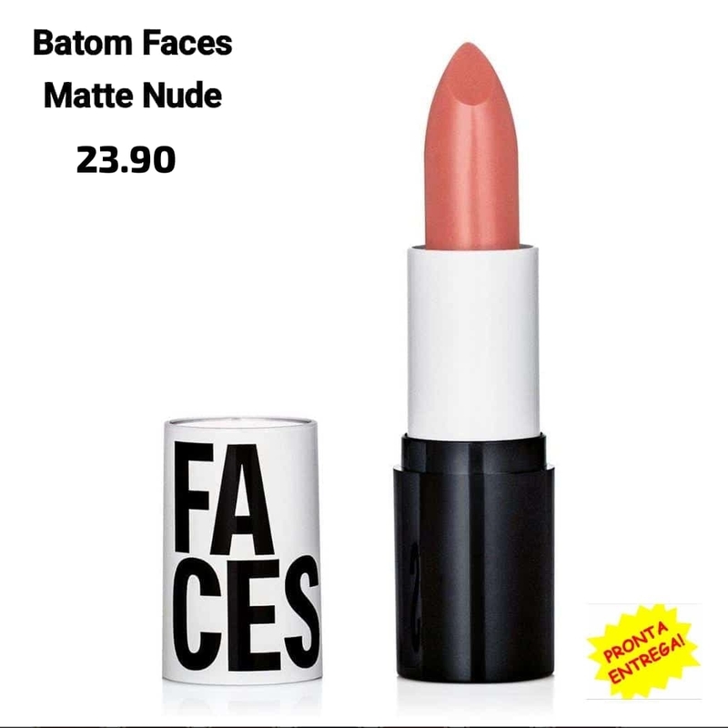 Batom Faces Matte Nude 3.5g
