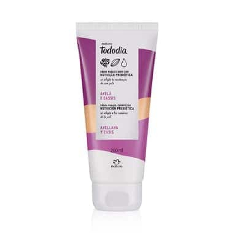 Hidratante Avelã E Cassis 200ml.
