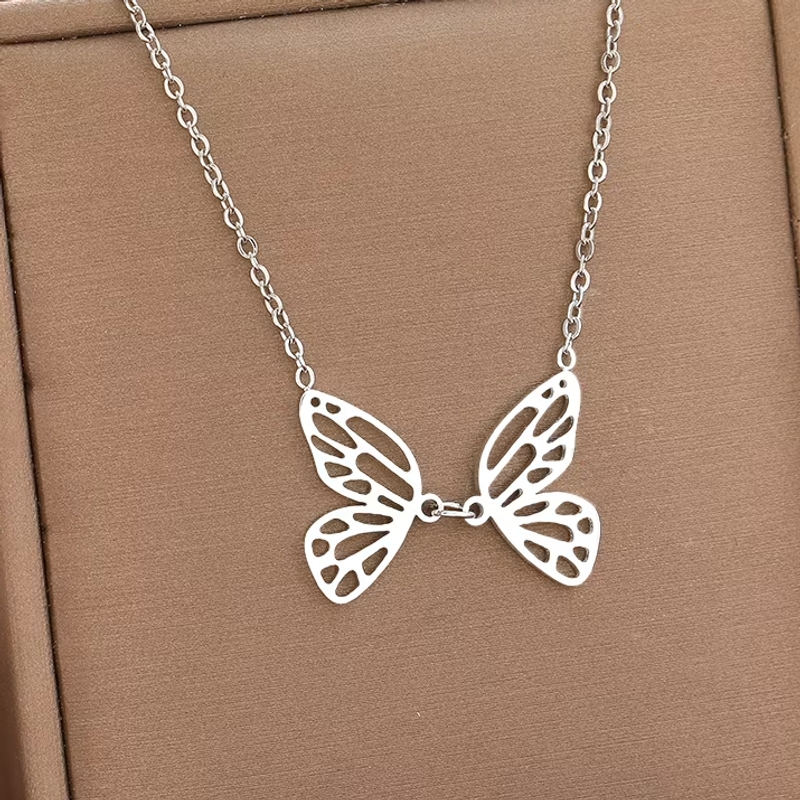 Cordão De Aço Inoxidável Borboleta
