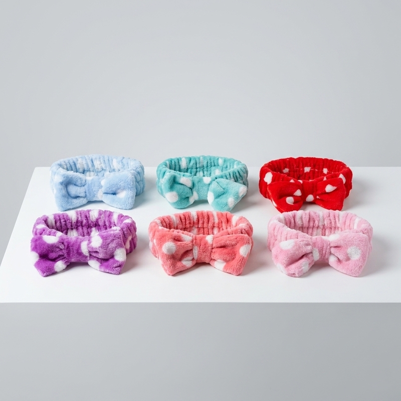 Faixa Para Cabelo De Bolinha