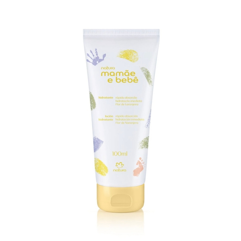 Hidratante Mamãe E Bebê Flor De Laranjeira 100ml