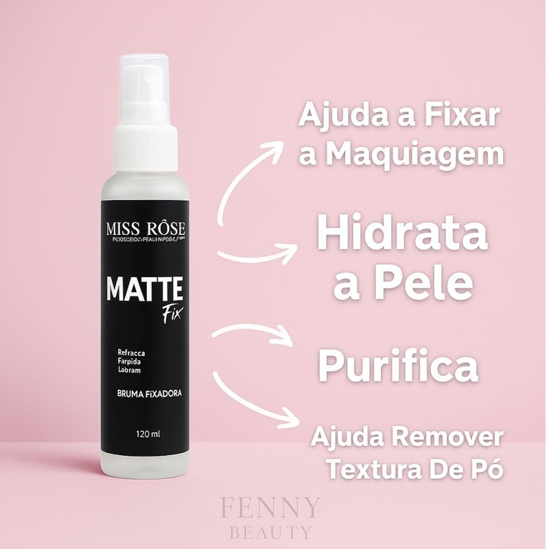 Matte Fix bruma fixadora - 120ml - foto 2